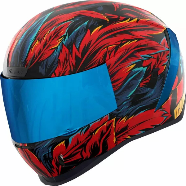 Icon HLMT AIRFRAME FEVRDREAM BLUE RED 